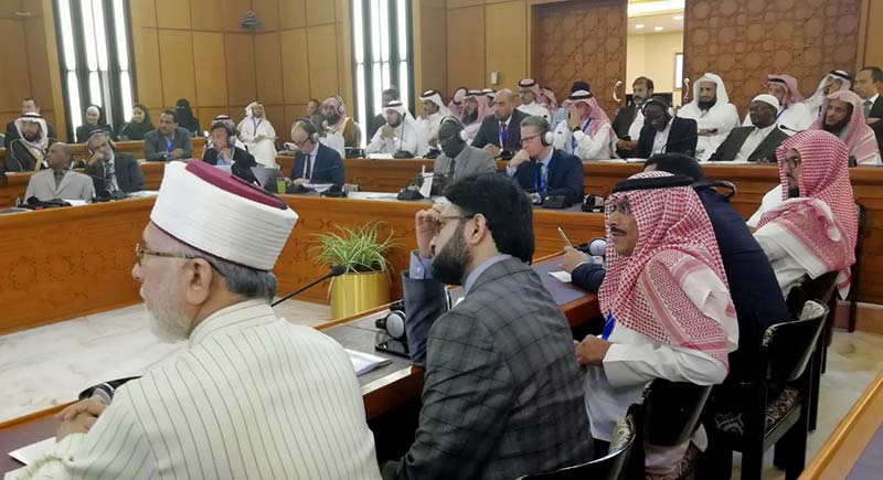 Dr Hassan Qadri attending OIC conference