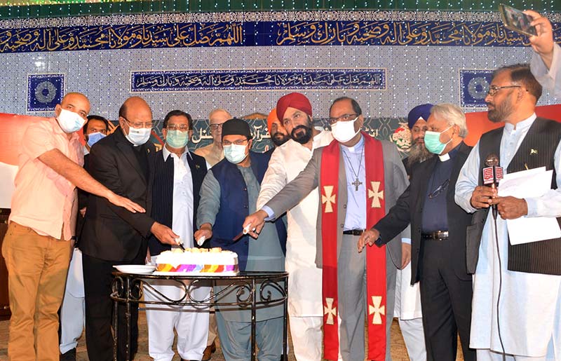 Faith leaders attend Milad feast at MQI secretariat