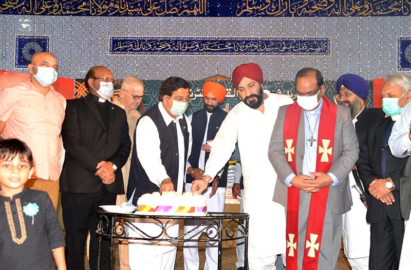 Faith leaders attend Milad feast at MQI secretariat