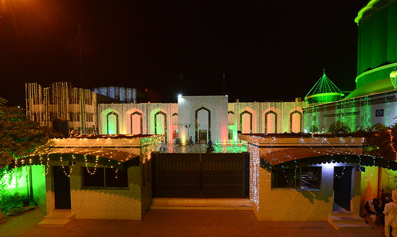 MQI Secretariat lighted ahead of the start of Rabi-ul-Awwal