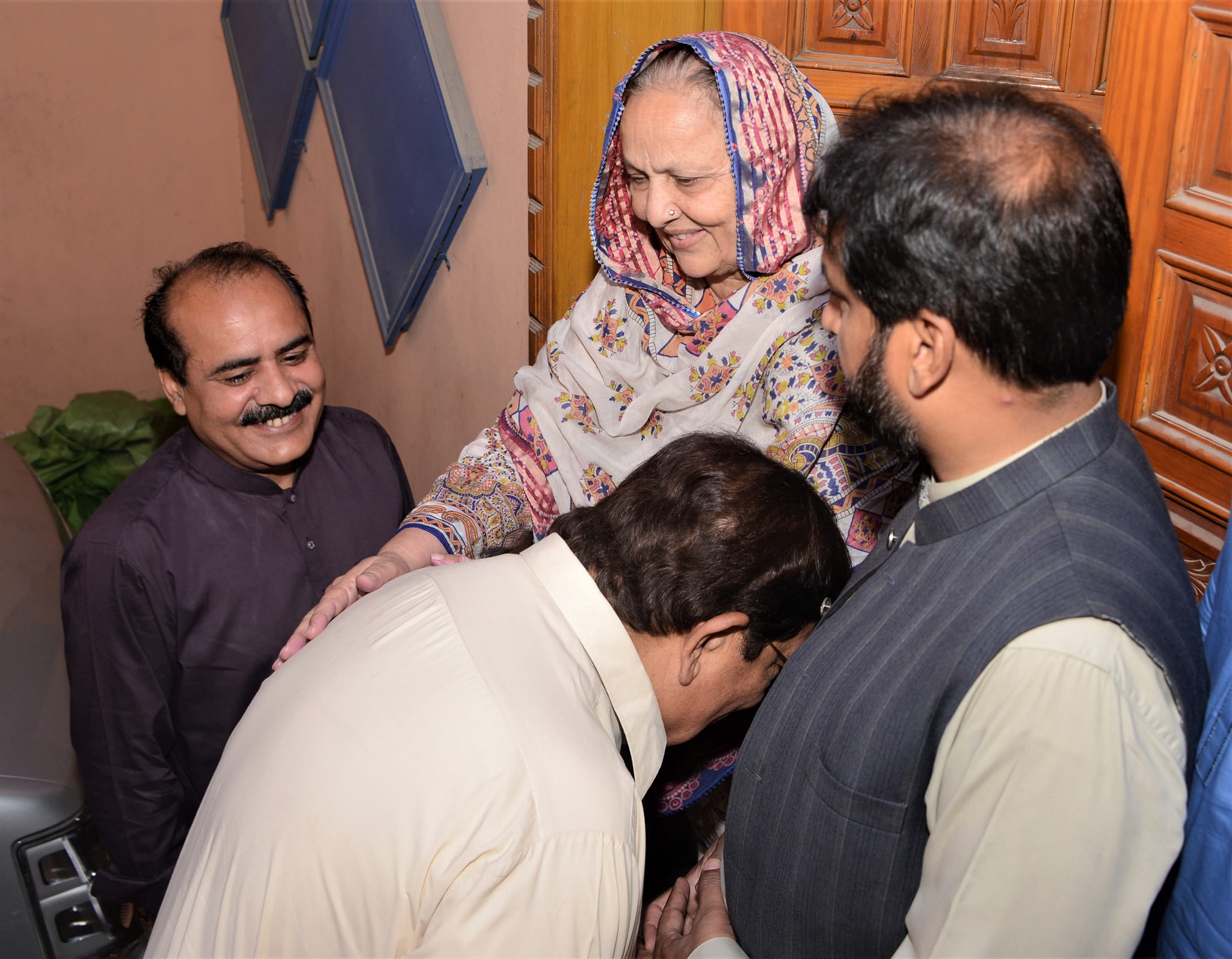 Khurram Nawaz Gandapur meets model town martyrs family