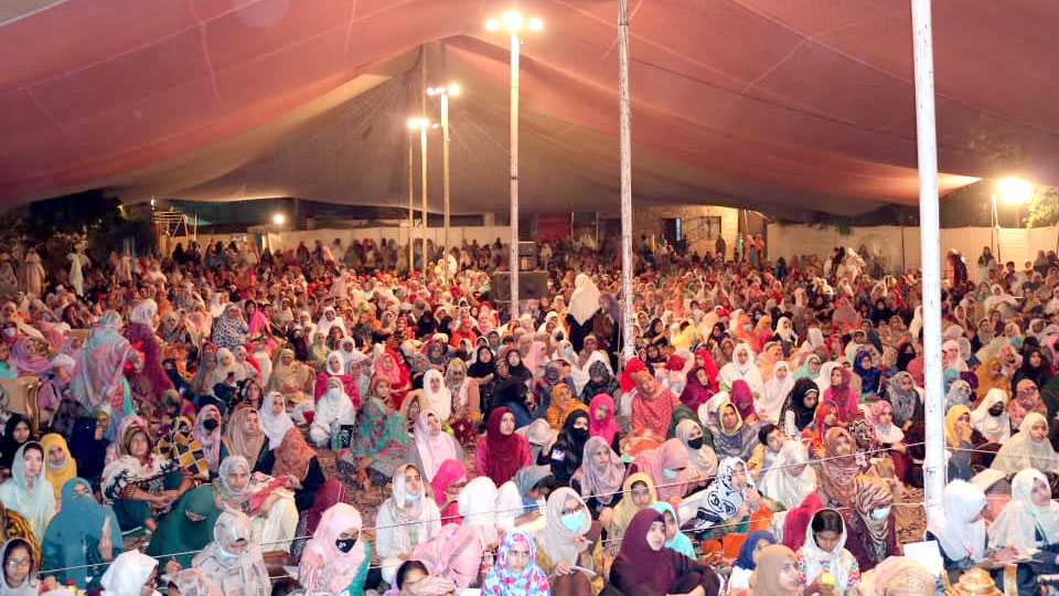 MWL organizes Mahfil e Husn e Qiraat in Itikaf-gah