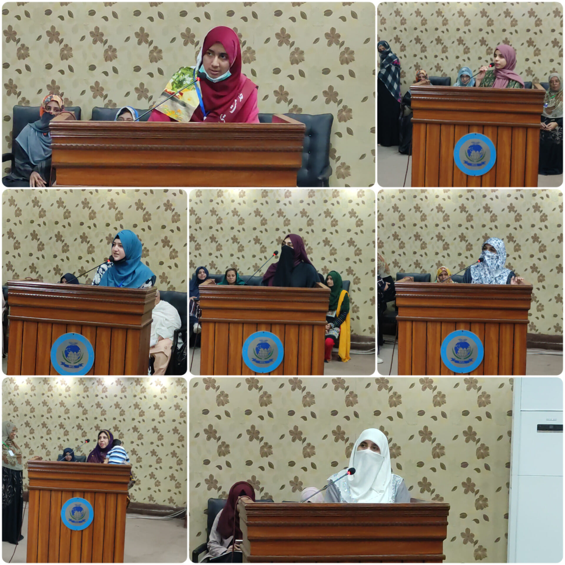 Dr Ghazala Qadri holds a session with female residents of Itikaf City - 6
