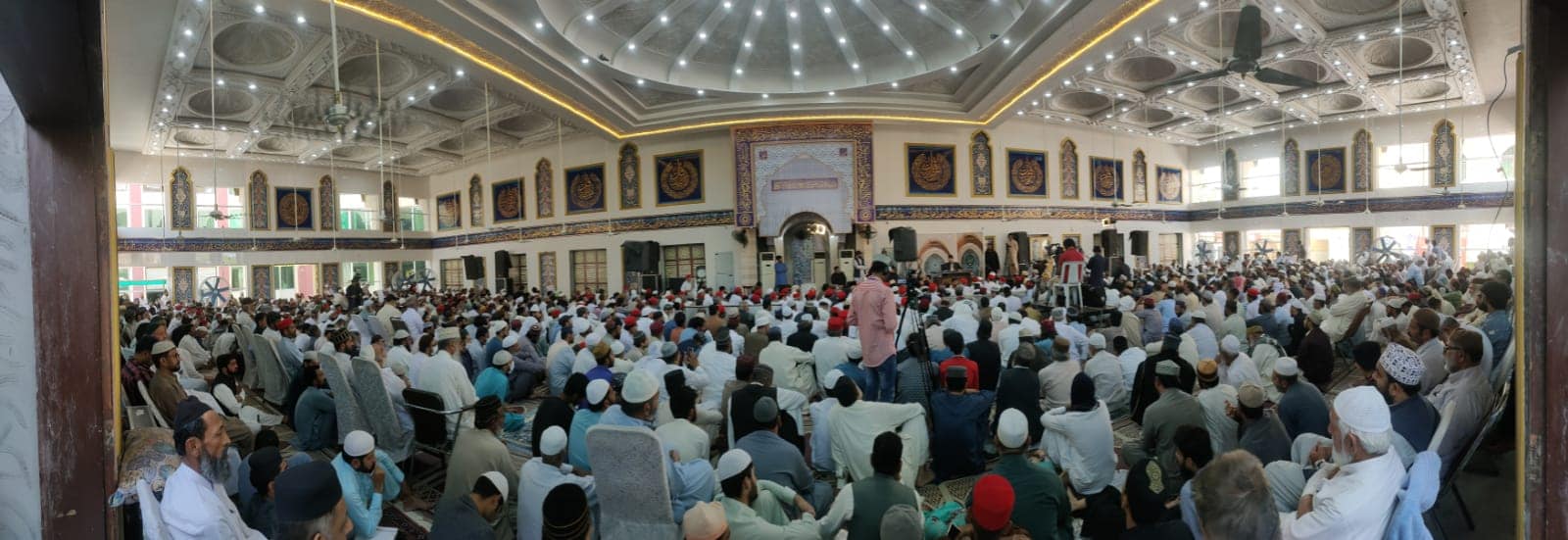 Dr Hassan Mohi ud Din Qadri addresses Jummah tul Wida gathering Itikaf City 2023 - 10