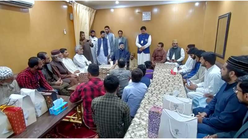 Meeting of the family members of martyrs of Model Town with Dr. Hassan Qadri