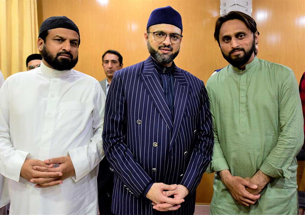 Meeting of the family members of martyrs of Model Town with Dr. Hassan Qadri