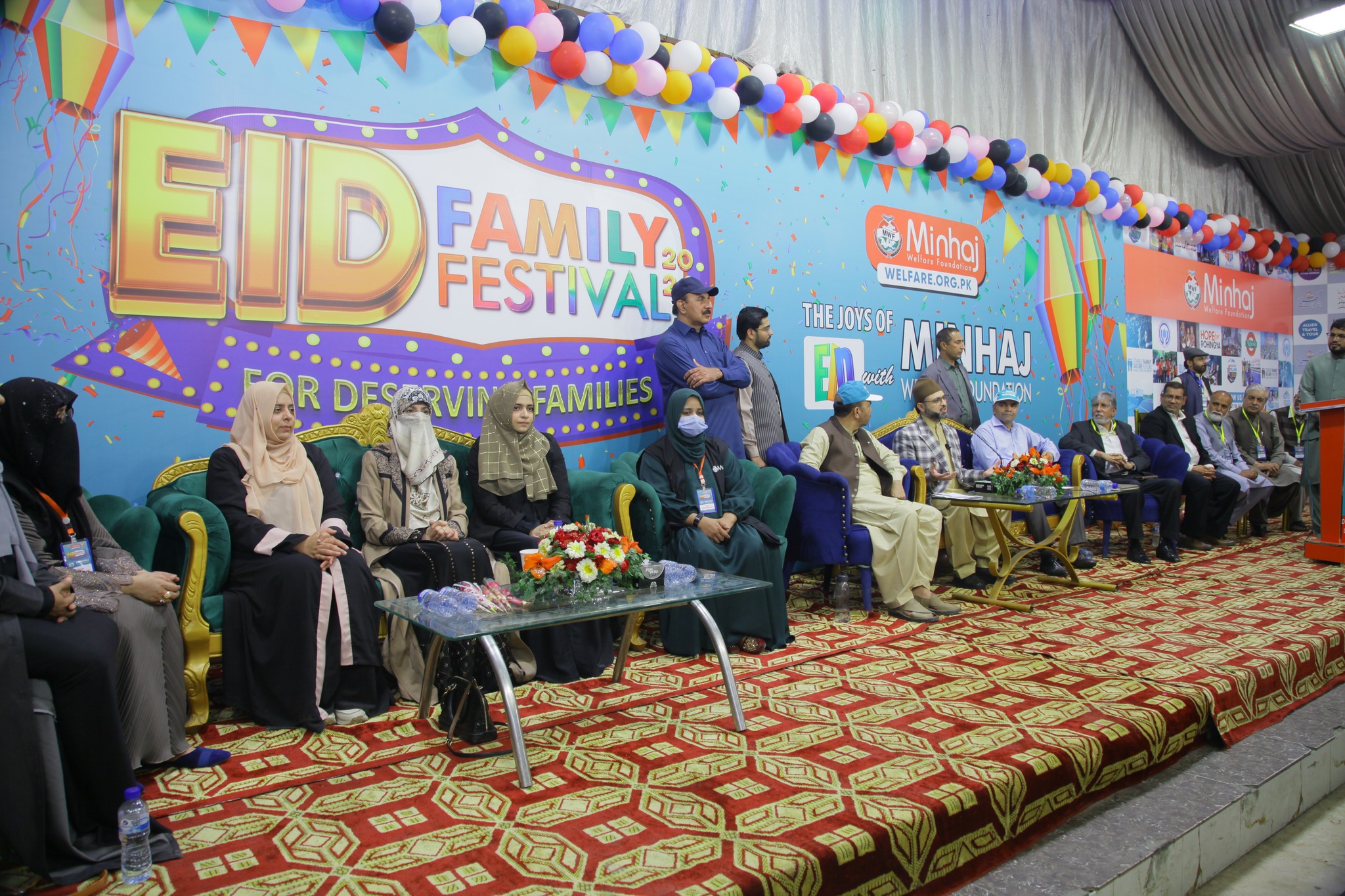 Dr Hassan Qadri inaugurates event of Eid Family Festival hosted by MWF