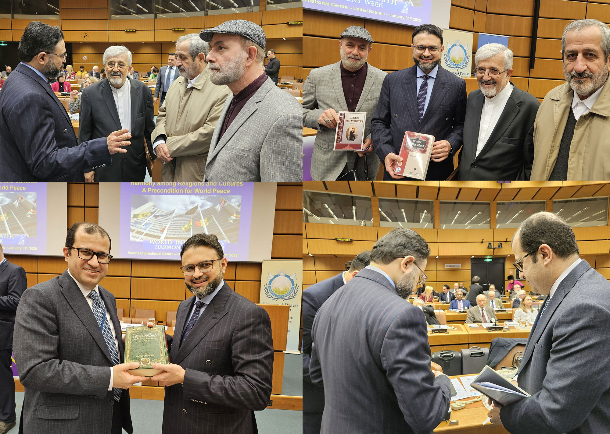 Dr. Hassan Mohiuddin Qadri Delivers Keynote Address at UN Conference on World Interfaith Harmony Week