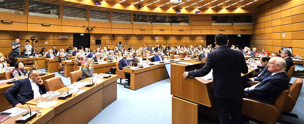 Dr. Hassan Mohiuddin Qadri Delivers Keynote Address at UN Conference on World Interfaith Harmony Week