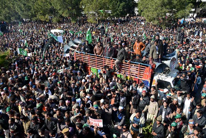 Dr Tahir-ul-Qadri Democracy Long March Pakistan Green Revolution