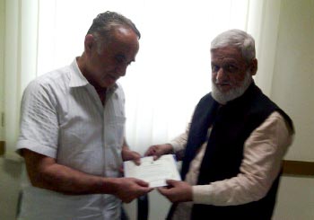 MQI Interfaith Relation Karachi meet Hindu Leader Justice (r) Bhajandas Tejwani