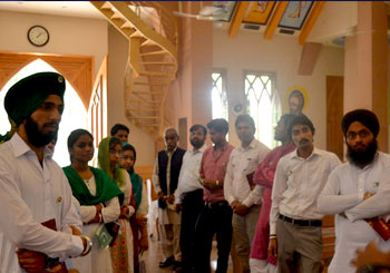 Interfaith Independence day celebration tour to Temple Gurudwara Church Masjid