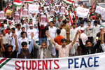Mustafvi Students Movement Peace March