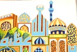 منہاج القرآن لندن سنٹر میں بچوں کی طرف سے بنائی گئی تصاویر کی نمائش