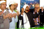دار المصطفی یمن کے منتظم اعلیٰ شیخ حبیب عمر بن محمد بن سالم بن حفیظ کا منہاج القرآن انٹرنیشنل برلن کا وزٹ
