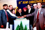 گاسپل مشن پاکستان کے سالانہ کرسمس پروگرام میں منہاج القرآن انٹرنیشنل کے وفد کی خصوصی شرکت