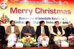 Leaders of different faiths shower praise on Dr Tahir-ul-Qadri at a Happy Christmas ceremony