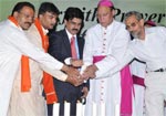 Interfaith prayer for peace held