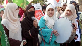 Minhaj-ul-Quran Women League Islamabad Take Out huge “Candle Walk” to welcome Rabi-ul-Awwal