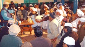 تحریک منہاج القرآن ٹھٹہ خورد یونین کونسل سید کسراں کے زیراہتمام محفل میلاد