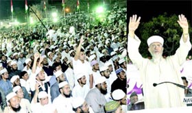 Shaykh-ul-Islam delivers lecture (Dars e Hadith) in Hyderabad Deccan, India