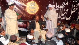 تحریک منہاج القرآن تحصیل مانانوالہ کی UC-99 کے زیراہتمام میلاد مارچ ومحفل