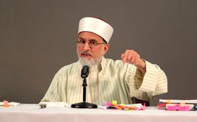 Shaykh-ul-Islam speaks on status of the Holy Prophet (SAW) in South Carolina, USA