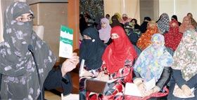منہاج القرآن ویمن لیگ فیصل آباد کے زیراہتمام تربیتی و تنظیمی ورکشاپ