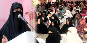 منہاج القرآن ویمن لیگ کے زیراہتمام تنظیمات کیمپ برائے کارکنان 2012ء