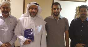منہاج پیس اینڈ انٹی گریشن کویت کے وفد کی پروفیسر عبداللہ شافی سے ملاقات