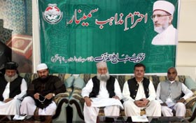 Faith leaders for action against blasphemers, urge interfaith harmony