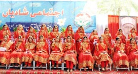 فیصل آباد : منہاج ویلفیئر فاؤنڈیشن کے زیراہتمام اجتماعی شادیاں