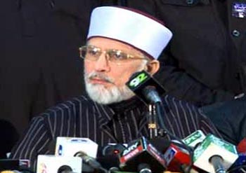 Geo News: Dr Tahir-ul-Qadri affirms resolve to lead march on capital
