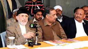 Dr Tahir-ul-Qadri unveils plan for ‘Revolution Marches’ 