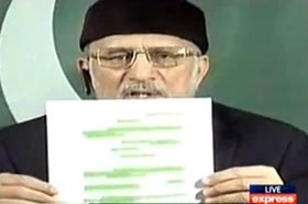 Exclusive Interview Of Dr Tahir-ul-Qadri in Takrar on Express News with Imran Khan