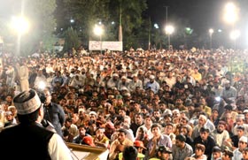 Dr Tahir-ul-Qadri’s agenda has popular support: Dr Hussain Mohi-ud-Din Qadri addresses Workers Convention in Faisalabad