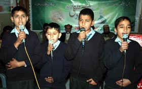 میرپور آزاد کشمیر: منہاج ماڈل سکول کے زیراہتمام محفل میلاد مصطفیٰ صلی اللہ علیہ وآلہ وسلم