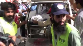 Brutal attack of Police at Minhaj-ul-Quran Secretariat - 18
