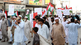 کوہاٹ: پاکستان عوامی تحریک کا سانحہ لاہور پر شدید احتجاج