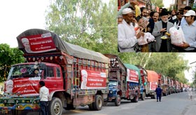 Minhaj Welfare Foundation dispatches 12,000 packets of relief goods for IDPs