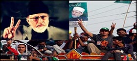Qadri says revolution totally constitutional; march proceeding peacefully