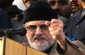 Dr Tahir-ul-Qadri warns Khursheed Shah against badmouthing PAT
