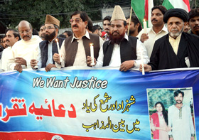Faith leaders protest killing of Christian couple at PAT prayer ceremony