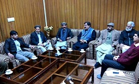 Delegation of political figures from Gilgit-Baltistan and Dir (Malakand) joint the PAT