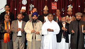 سال 2015 کے لیے مختلف مذاہب کے قائدین کی ملکی سلامتی و خوشحالی کیلئے اجتماعی دعا
