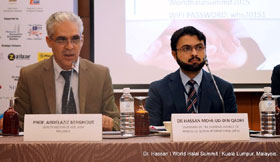 Dr Hassan Mohi-ud-Din Qadri addresses Halal Summit in Malaysia