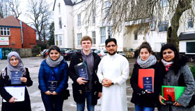 مانچسٹر یونیورسٹی کے طلبہ کا منہاج القرآن سنٹر مانچسٹر کا دورہ