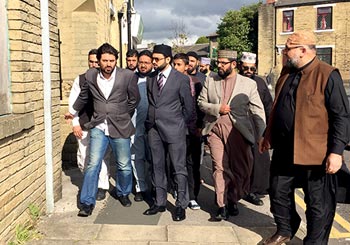 Dr Hassan Mohi-ud-Din Qadri visits mega project site in Bradford