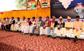 فیصل آباد: منہاج ویلفیئر فاؤنڈیشن کے تحت شادیوں کی اجتماعی تقریب میں 25 جوڑے رشتہ ازدواج میں منسلک