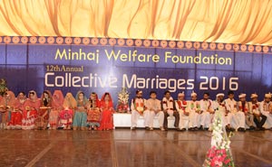 25 Muslim, Christian & Hindu couples tie the knot at mass marriage ceremony